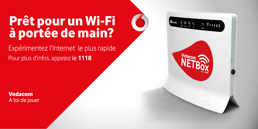 RDC on Twitter "La NetBox vous permet de bénéficier d’un accès