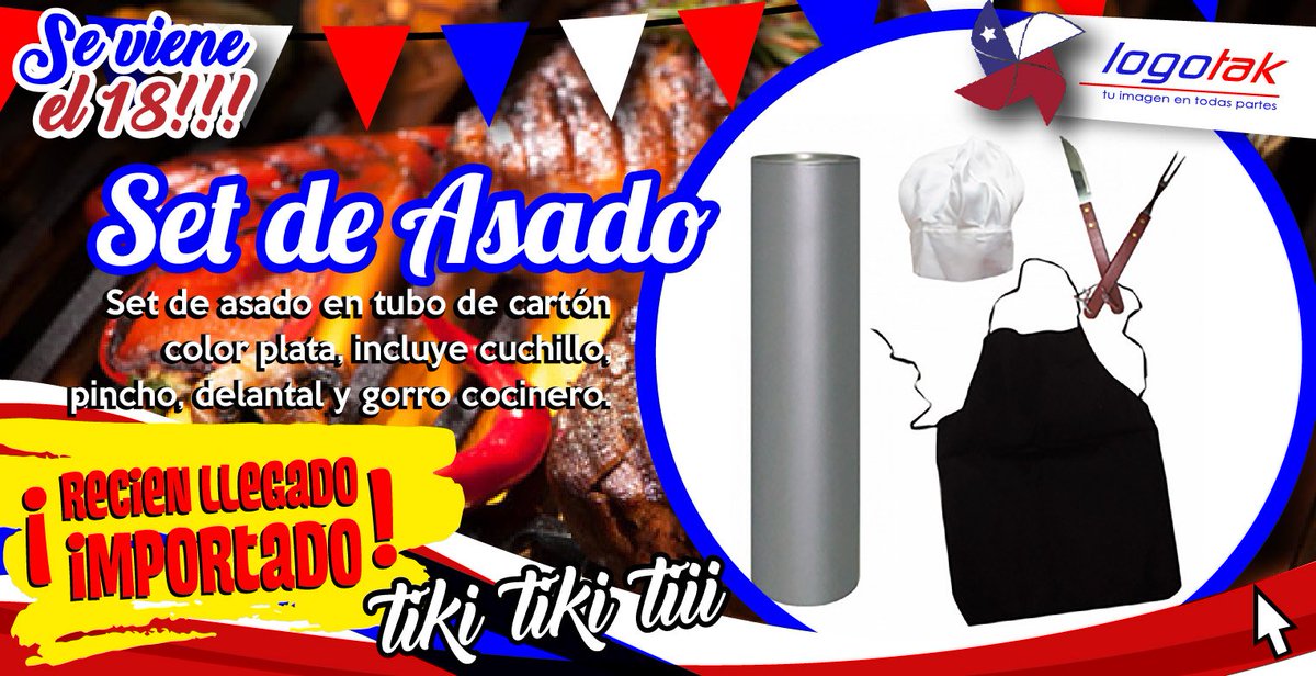 SatiboChile's tweet photo. Prepárate para el 18 #RegalosCorporativos #Publicidad https://t.co/pcs9st2KE5