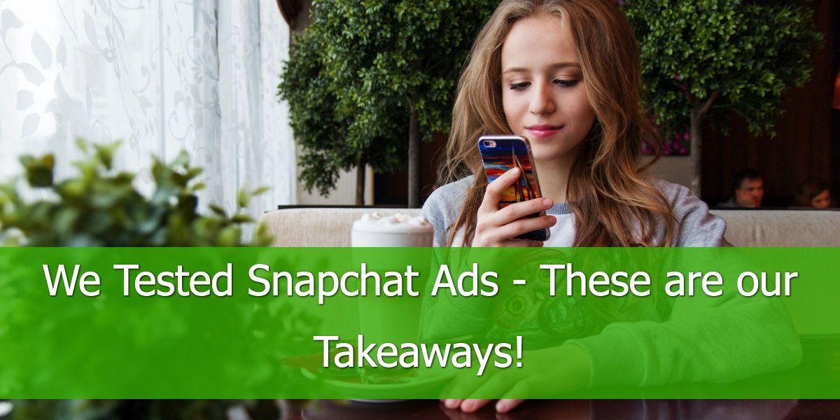 Testing Snapchat Ads in Scandinavia: strategy, results and takeaways. #ppcchat hubs.ly/H08gJ7M0 <a href="/PatrickH0ffmann/">Patrick Hoffmann</a> <a href="/SpinnakerNordic/">Spinnaker Nordic</a>