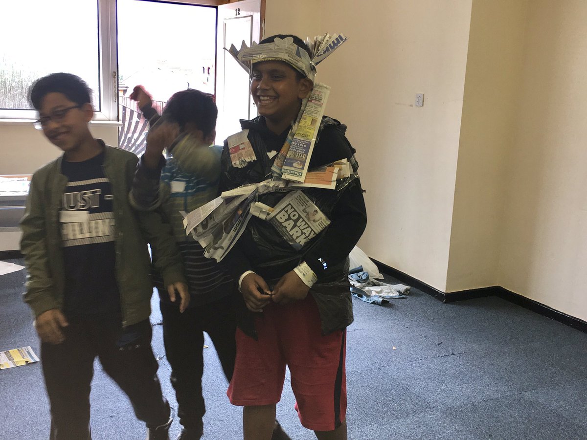 melissabFCHO's tweet photo. The boys Clarkwell Costume entry seemed to be the clear winner! @CafferkyEmma #FCHOStrong @stephclarehill https://t.co/tg8g3ILvWr