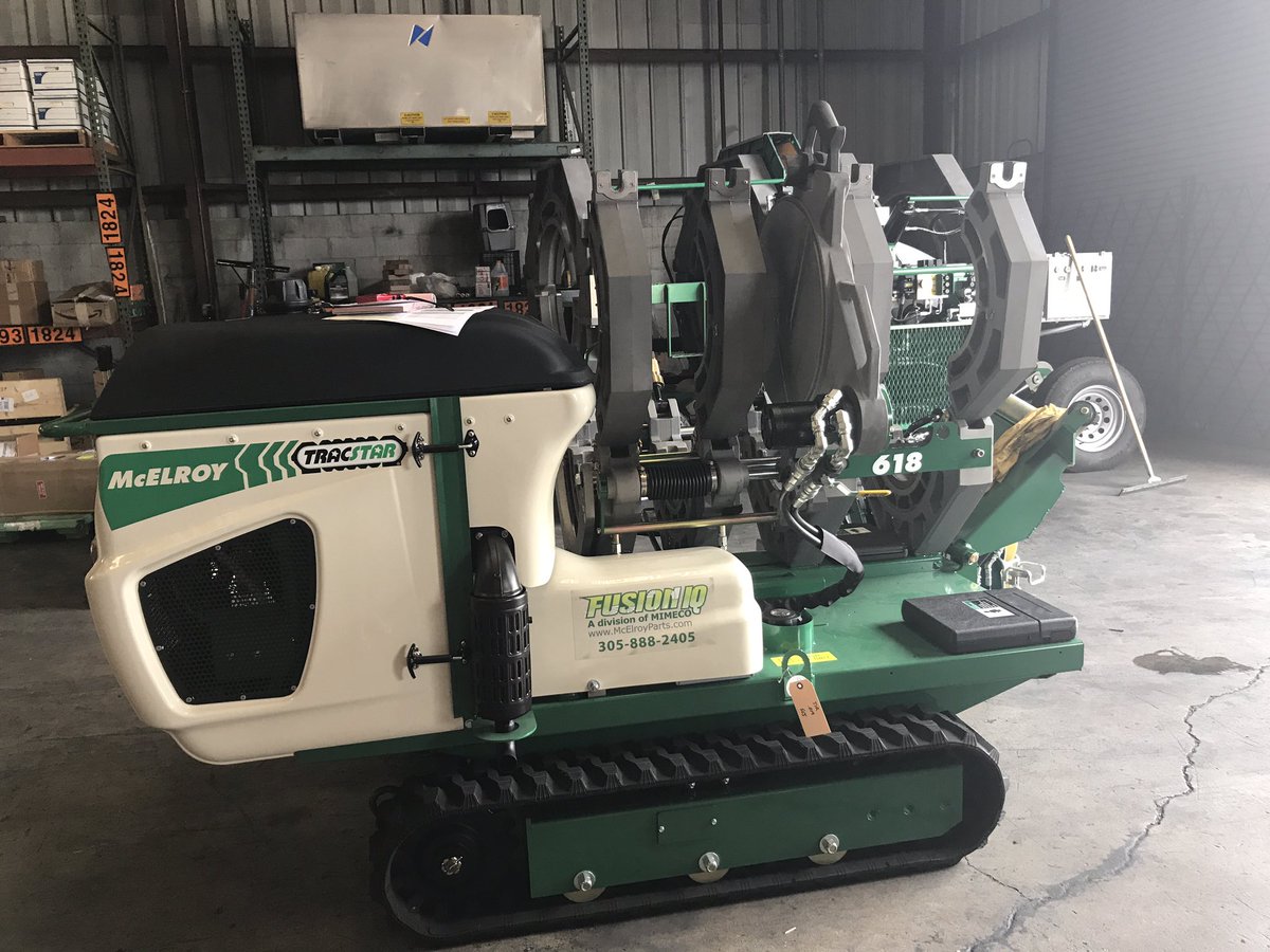FusionIq's tweet photo. Another rental out to fuse! #t618 #hdpe #pipes #fusion #machine #water #underground #construction #rental #miami #florida https://t.co/TLuJ3iMBCJ