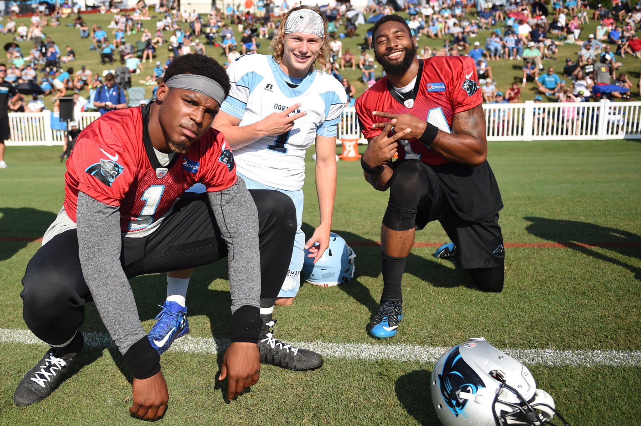 Carolina Panthers on Twitter "Chillin with the QBs…