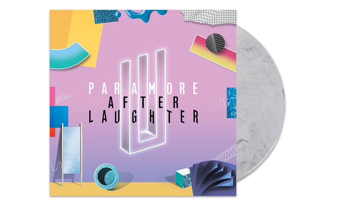 TheParamoreBand's tweet photo. Pre-order 3 vinyl versions of ‘After Laughter’ now at https://t.co/ZdDwlYEjmA! Cassette version is also available! https://t.co/uLM5Ex1DqE