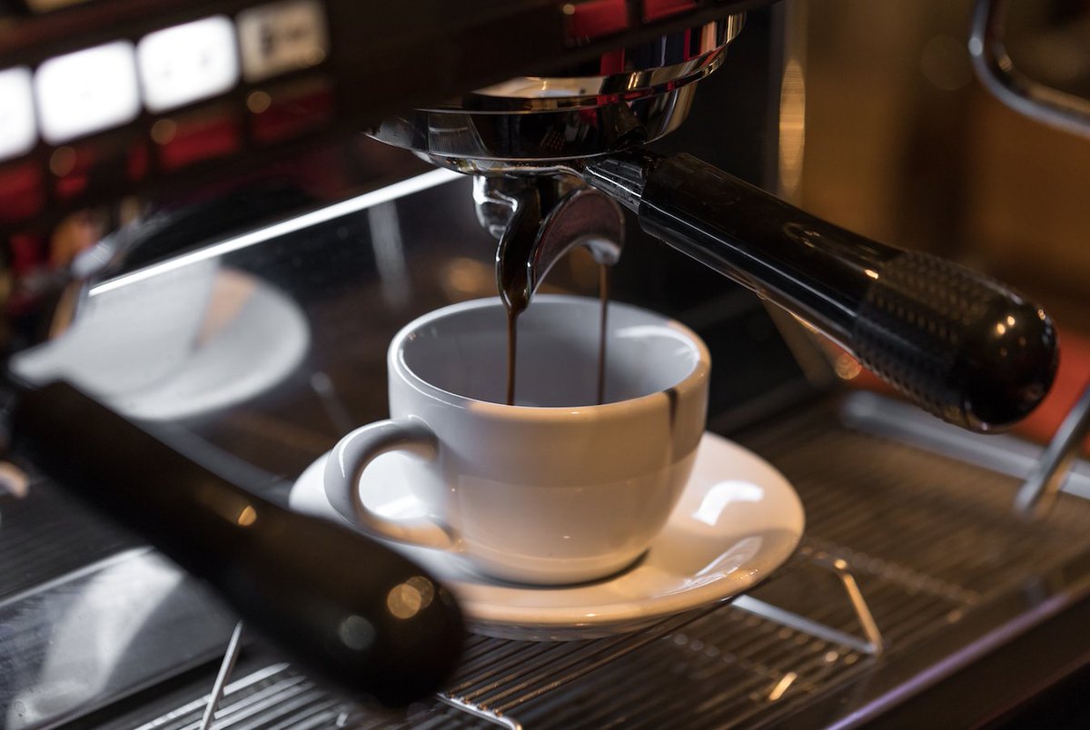 Reason 56 to #visitGageHotel: Savor V6 Coffee Bar’s Cajeta Latte poured to perfection.