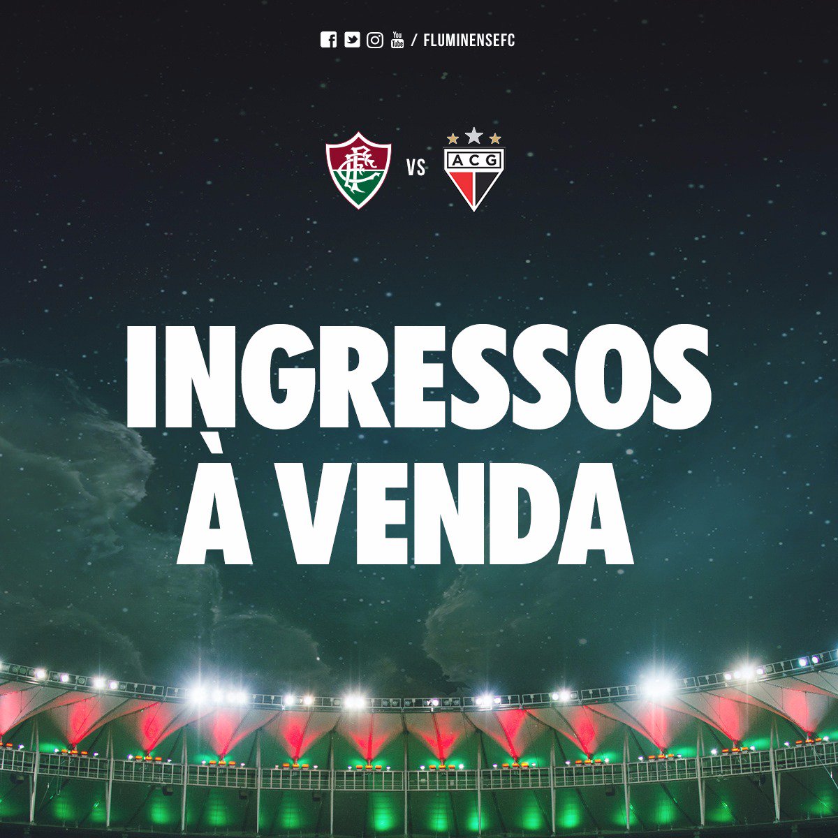 FluminenseFC's tweet photo. Sábado a batalha é em casa e o Fluzão conta com o apoio da torcida pra vencer mais uma. Juntos somos mais fortes. >> https://t.co/z3wearSl01 https://t.co/TL5ExRfug1