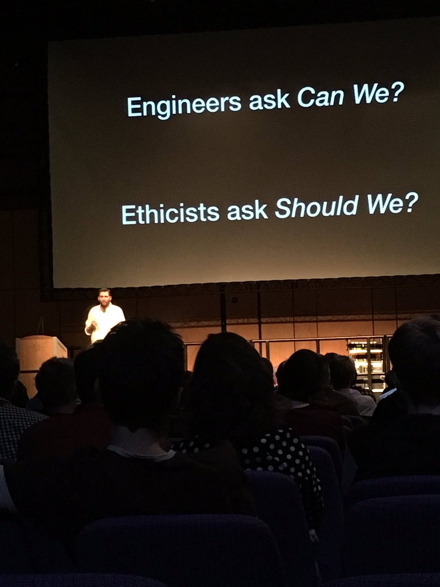 edinvegan's tweet image. Lucky enough to work with @bdove99 at Skyscanner @CodeVoyagers but listening to him talk never gets old. #turingtest #ethicalengineering