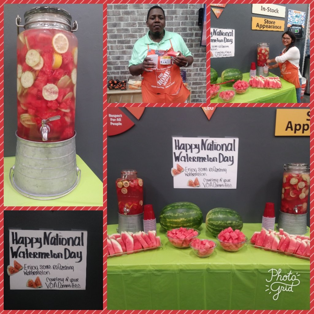 Happy National Watermelon Day! #badgerup 🐾🐾 #swbest <a href="/KratzWill/">Will Kratz</a> <a href="/CarpenterTrina1/">Trina Carpenter 🐾</a> @monicar_jimenez <a href="/SimentalLisa/">Lisa Simental</a>