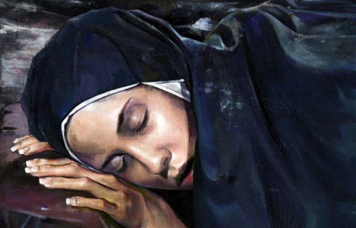 Martin Eder - De quoi jouissons-nous? - artesecontextos.com/2017/08/martin… #artesecontextos #peinturecontemporaine @boumbang