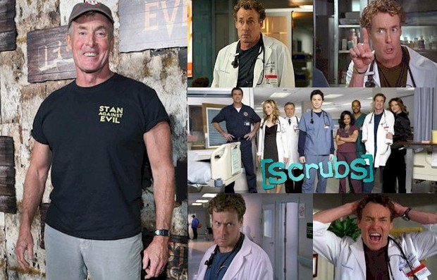 Hoy cumple 58 años John C. McGinley (Perry Cox en Happy Birthday 