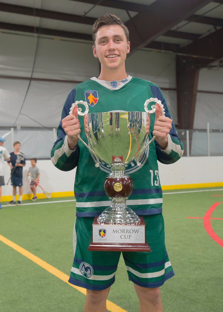 DU_MLAX's tweet photo. #ICYMI @coltmccaffrey and the #BigHorns took home the #MorrowCup on Monday. #DU1NATION https://t.co/qI85aANQCg