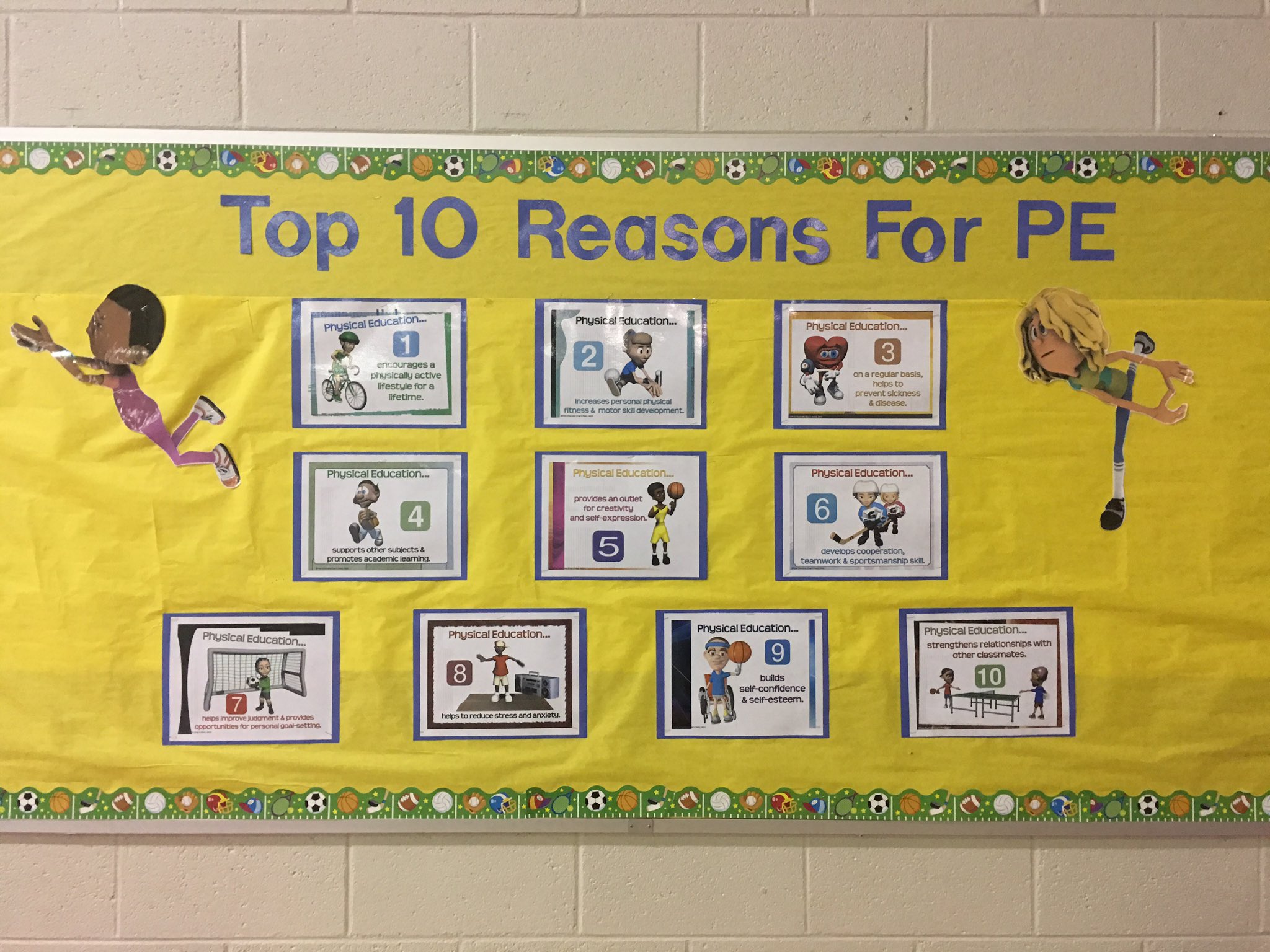 Physical education board deals