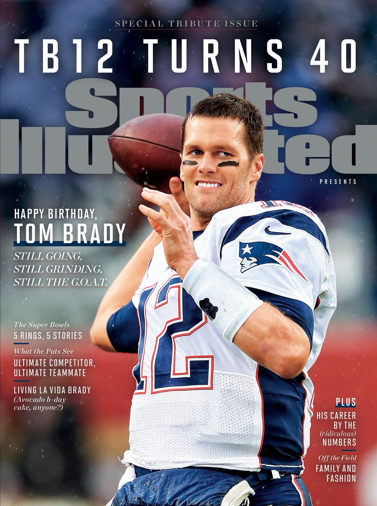 Lordy Lordy look who\s 40! Happy birthday Tom Brady!  