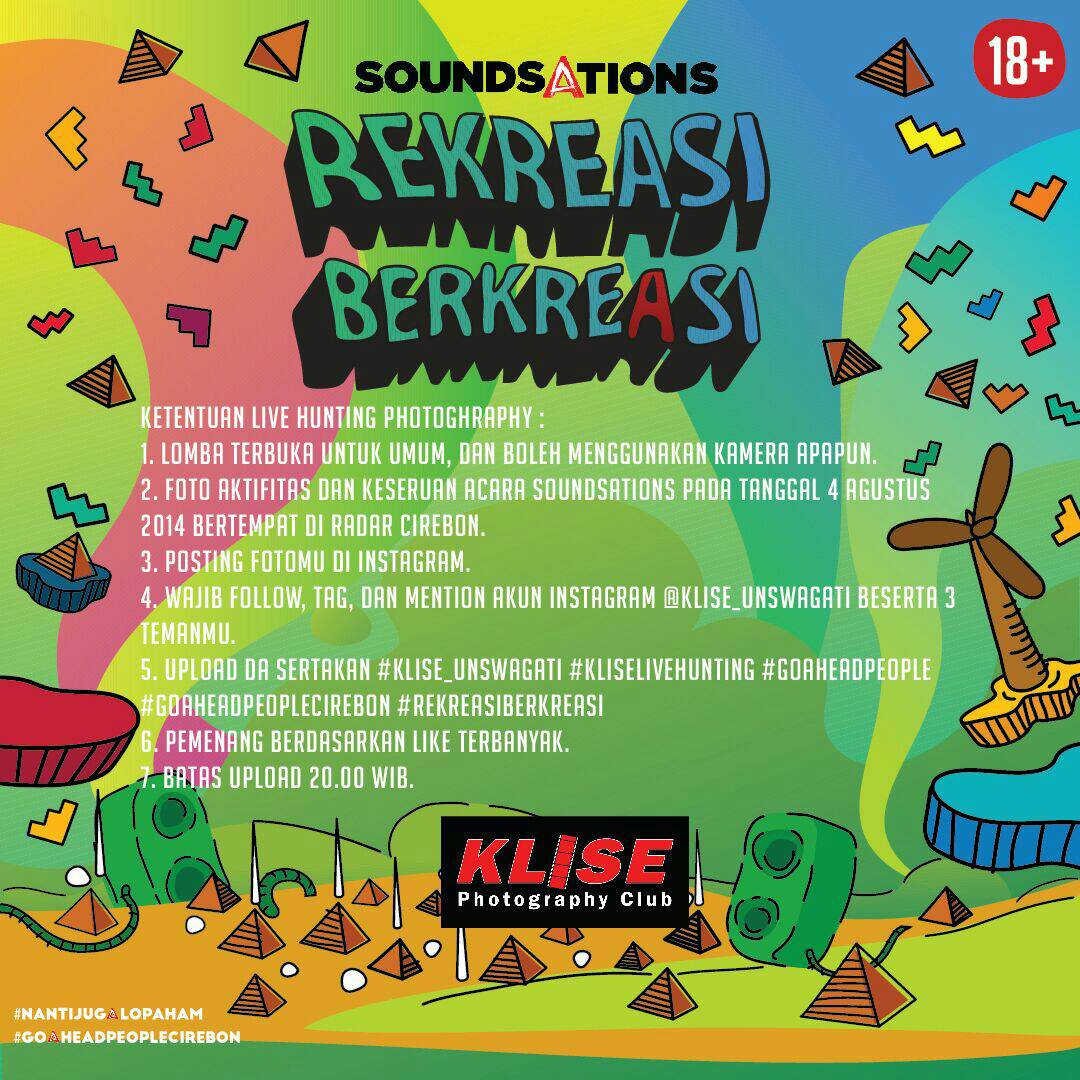 besok
#livehunting bersama <a href="/KLISE_Unswagati/">KLISE</a>