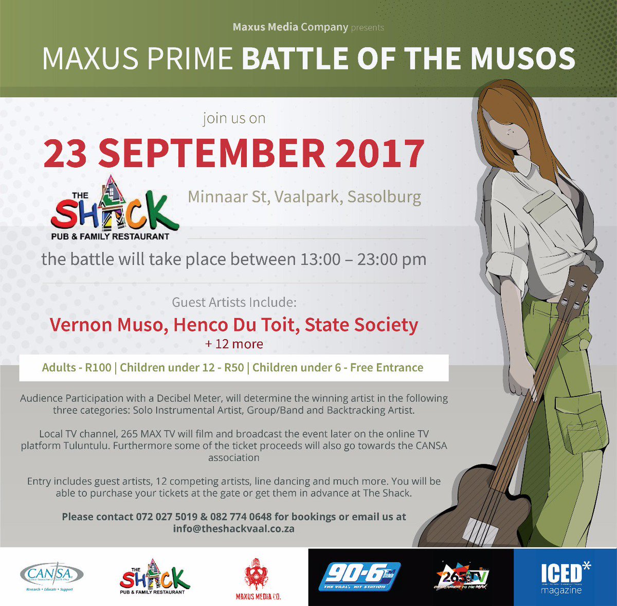 maxusmusico's tweet photo. Don't miss this day...new, fresh and fantastic!  
Not just another battle, but a way of living! 
Who will be the best of the best?! https://t.co/gRVwF29GNC