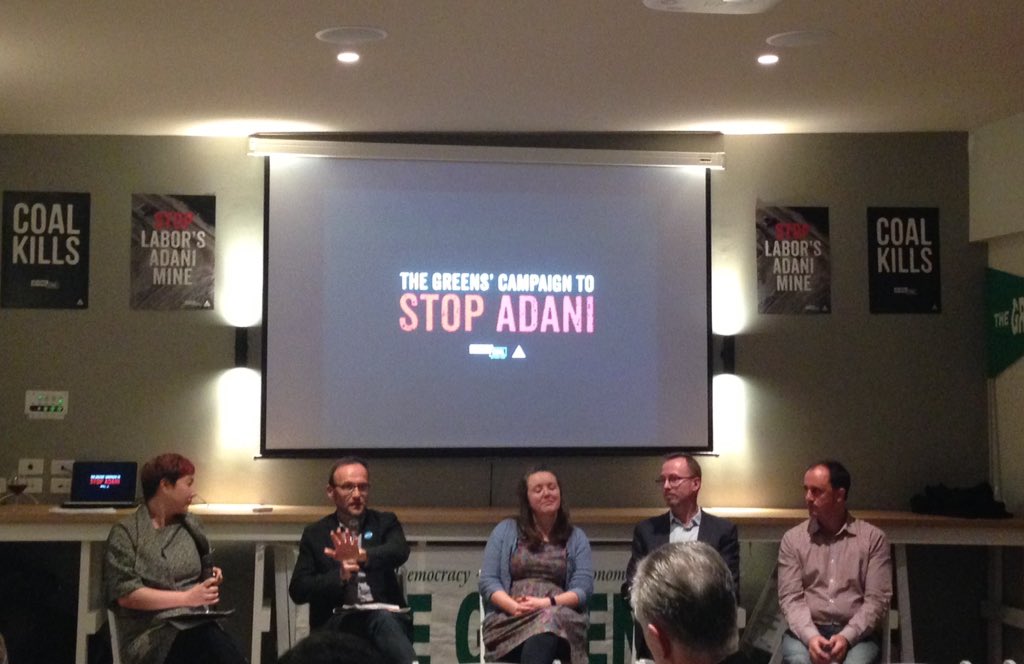 @stopadani @AustralianLabor @QLDLabor Greens Stop Adani @AdamBandt @jennyleong @hollycreenaune @jeremybuckingham public meeting Camperdown calling on #ALP to #StopAdani