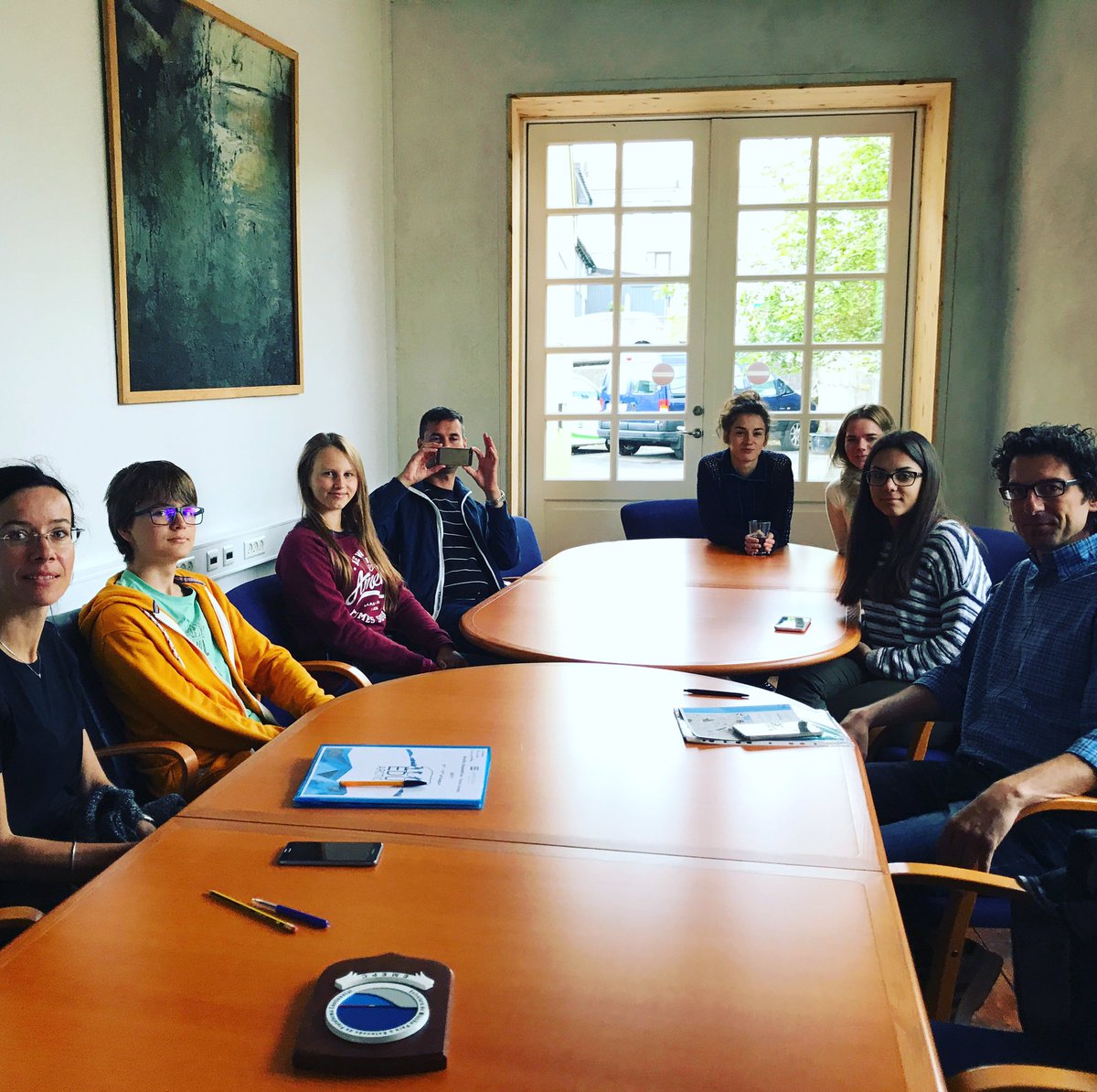 eduarctic's tweet photo. First day of the EDU-ARCTIC's Faroese Excursion 😊 #arcticcompetition #eduarctic #winners #arctic #STEM https://t.co/MvspL1ILnP