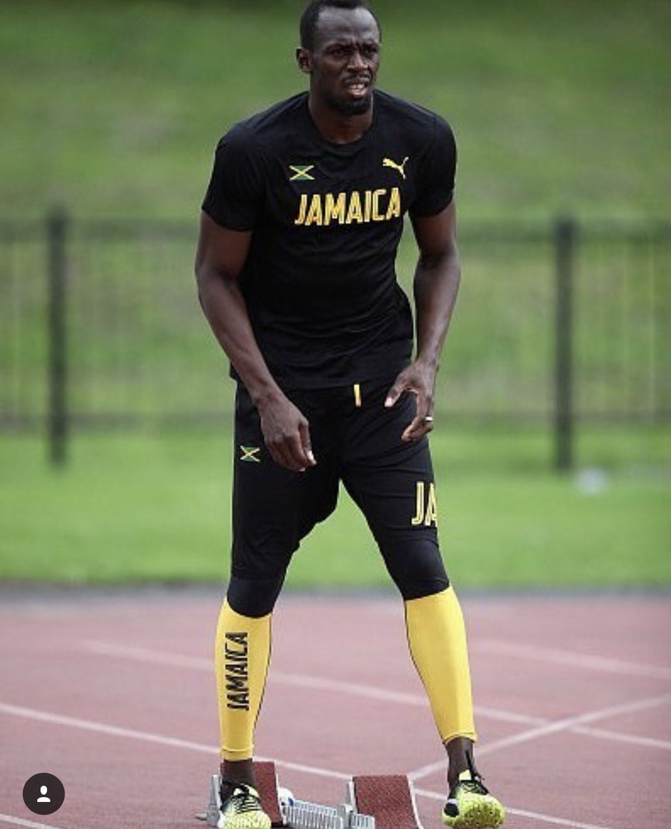 usainbolt's tweet image. Last Training Session before my last race in London 🙏🏾