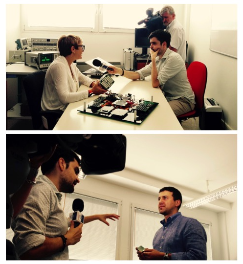 Today <a href="/TgrRaiFVG/">Tgr Rai Friuli Venezia Giulia</a> interviewed our <a href="/afcuttin/">Alessandro Cuttin</a> and <a href="/annagregorio_p/">Anna Gregorio</a> about our #cubesat projects 📹 🛰
#SpaceInItaly #Trieste