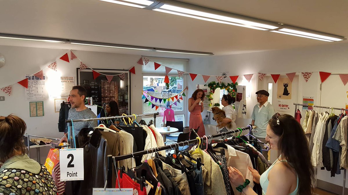 greenprogramme's tweet image. The next Pop Swap clothes exchange is August 17th! Get your ticket today bit.ly/2v1KQPN