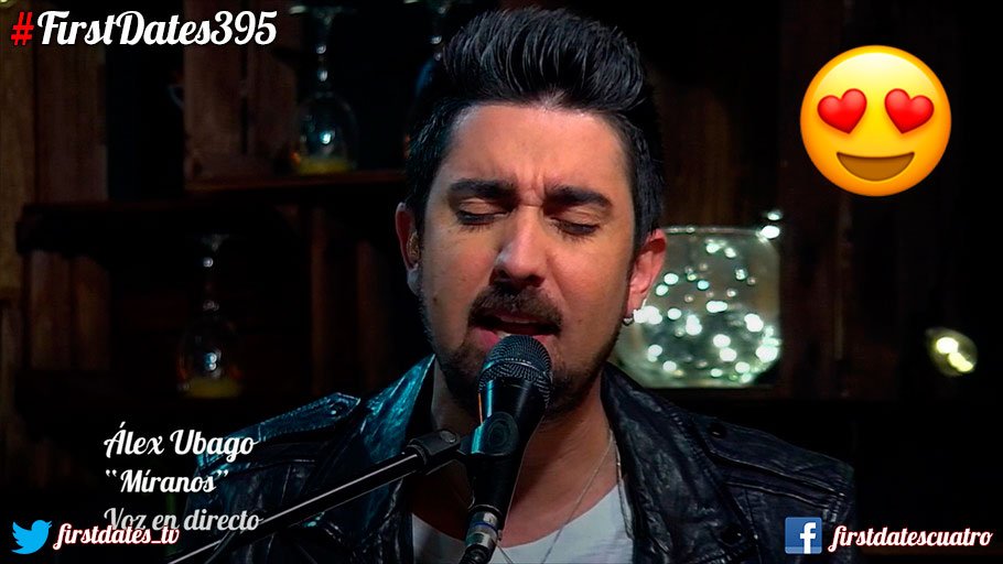 firstdates_tv's tweet photo. Anoche multiplicamos la dosis de romanticismo con la música en directo de @AlexUbagoficial #FirstDates395 https://t.co/xByRmKLluF https://t.co/5XsQO5b8ii