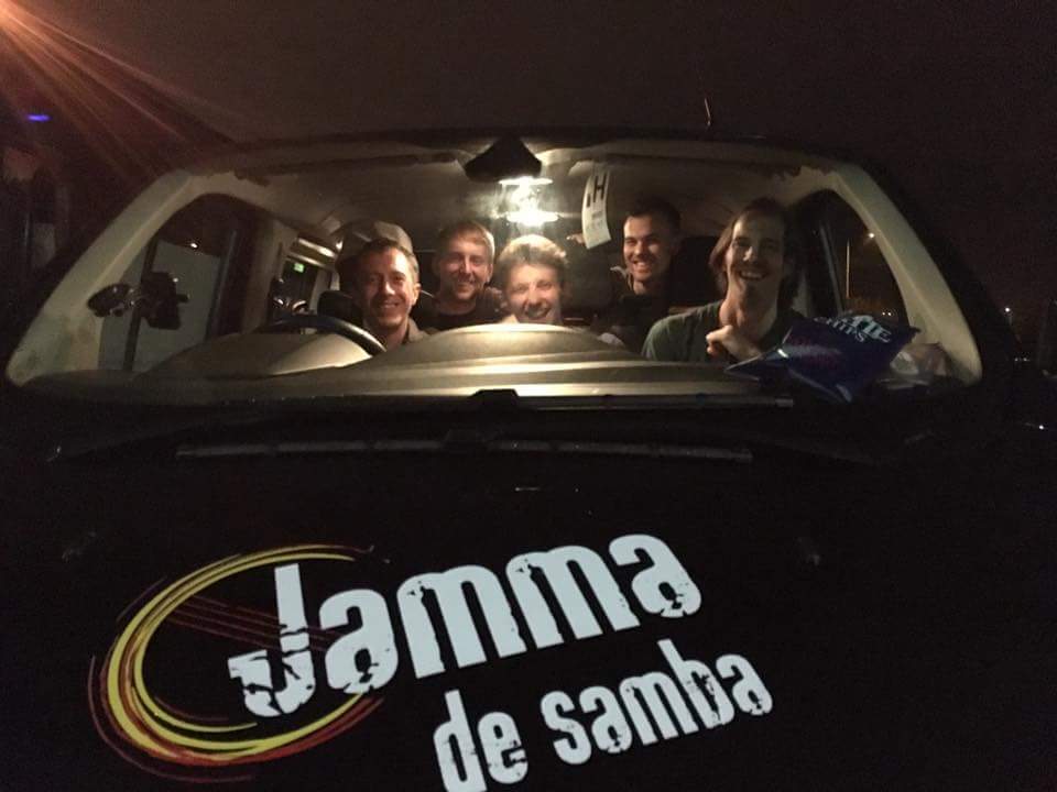 bathchrisg's tweet photo. @JammaDeSamba on the road again! Belgium today, Sweeden tomorrow. https://t.co/YqEaSx6x4k
