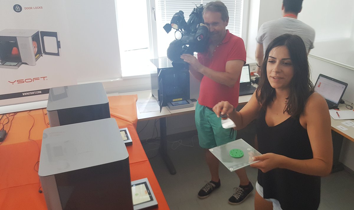 Czech National TV <a href="/CzechTV/">Česká televize</a> got excited about the #3DPrinting part of the #EBEC2017 contest.