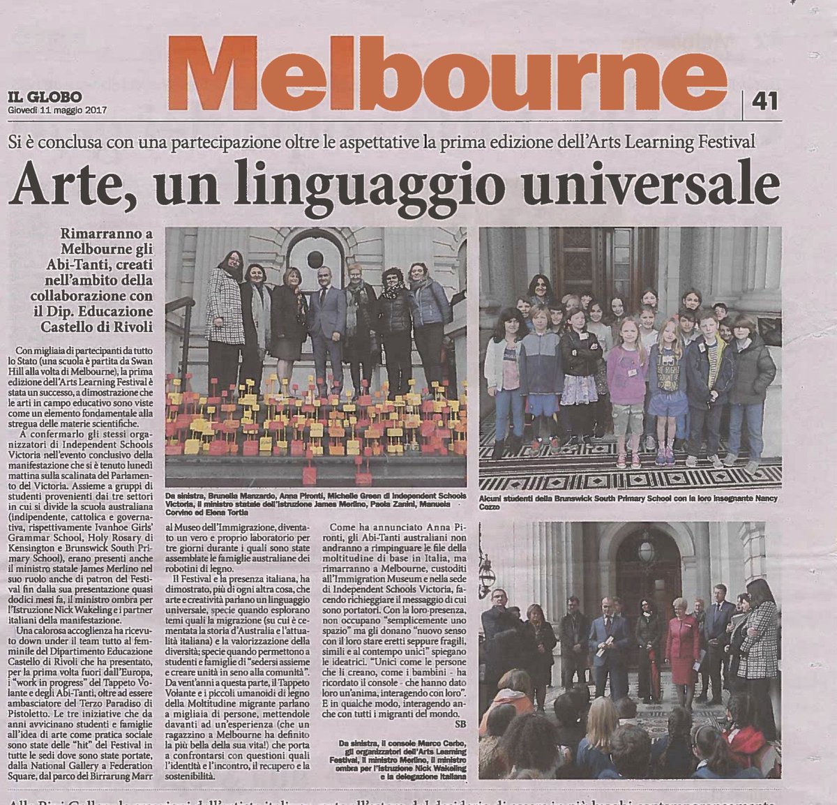 Surprise from Melbourne: we've just received this special review! thanks <a href="/shanegmedia/">Shane Green</a> good news for us <a href="/rivolicast/">Castello di Rivoli</a> <a href="/AnnParigi/">Antonella Parigi</a> <a href="/fondartecrt/">Fondazione Arte CRT</a>