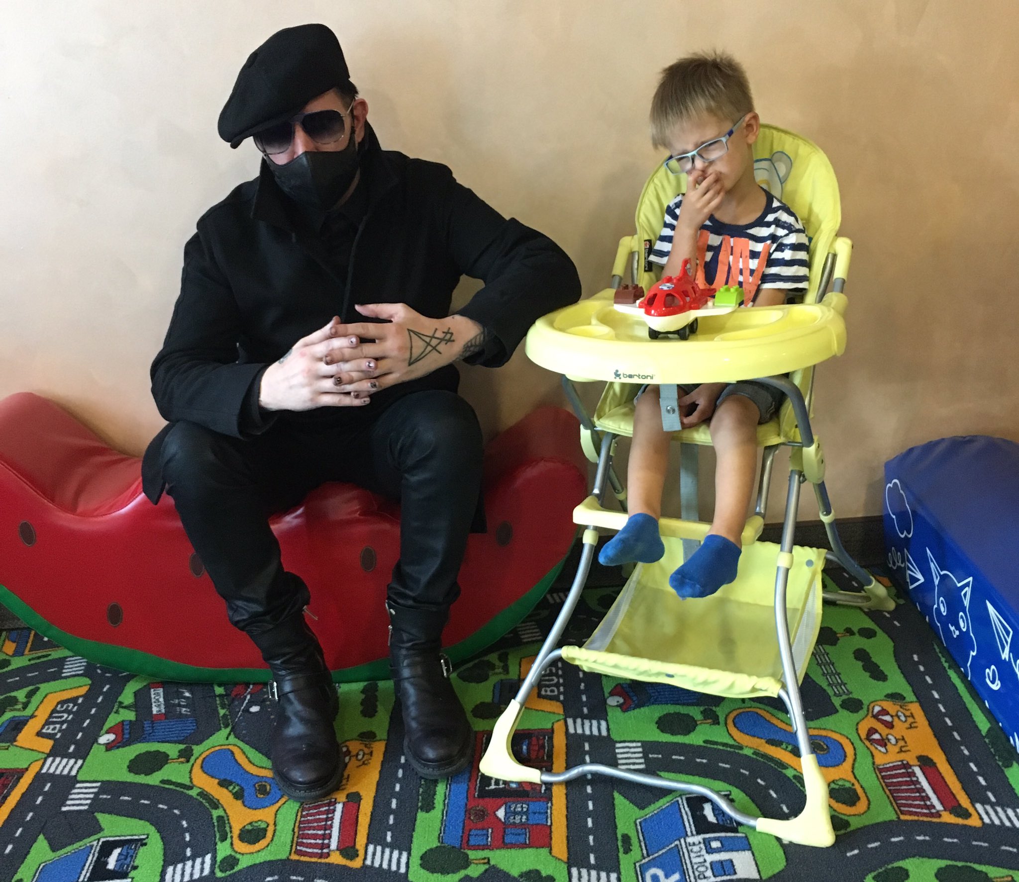 Marilyn Manson And His Kids
