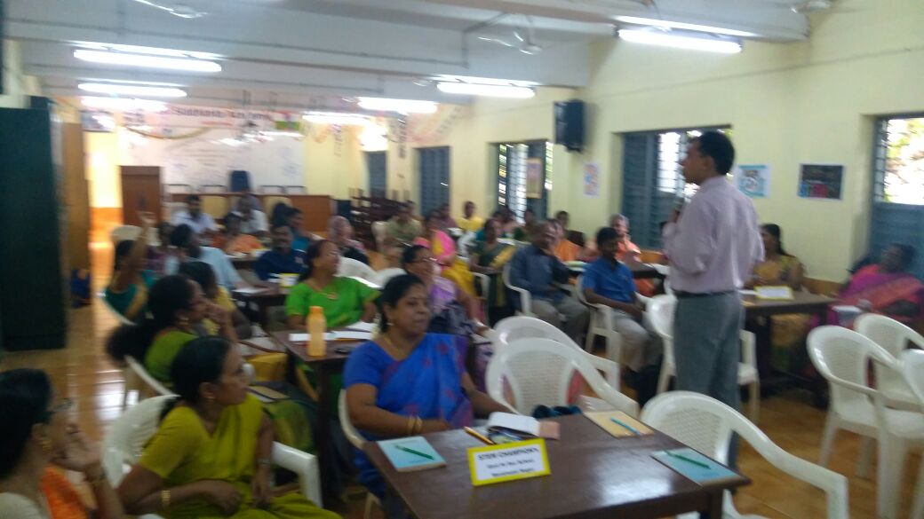 SRFFoundation's tweet photo. Glimpses of STEM orientation workshop in @CapgeminiIndia adopted Govt Schools of Chennai. #SchoolAdoptionProgm @sureshreddy1968 https://t.co/x4RAixjUUM