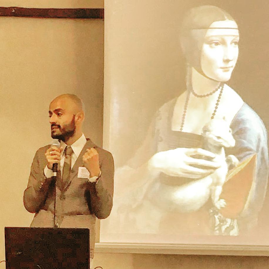 MarcoVersiero's tweet photo. #MarcoVersiero #Versiero #LeonardoDaVinci #Leonardo #CeciliaGallerani #LadyWithAnErmine #Sforza #IstitutoStudiUmanisticiPetrarca #conference https://t.co/RHUPVDFEMJ