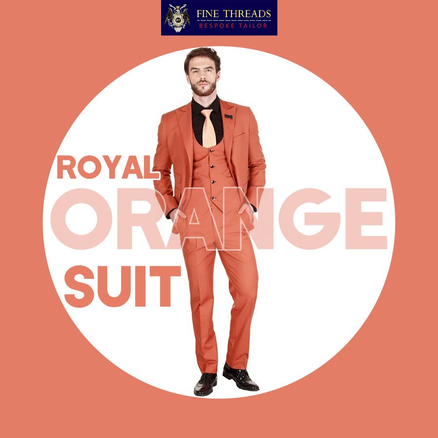 Fine_Threads1's tweet photo. Exclusive Made to measure Royal Orange Suit. We have a large collection of hand made men suits with a good discount
+1(844)-990-9000 https://t.co/HLW4lExVpF