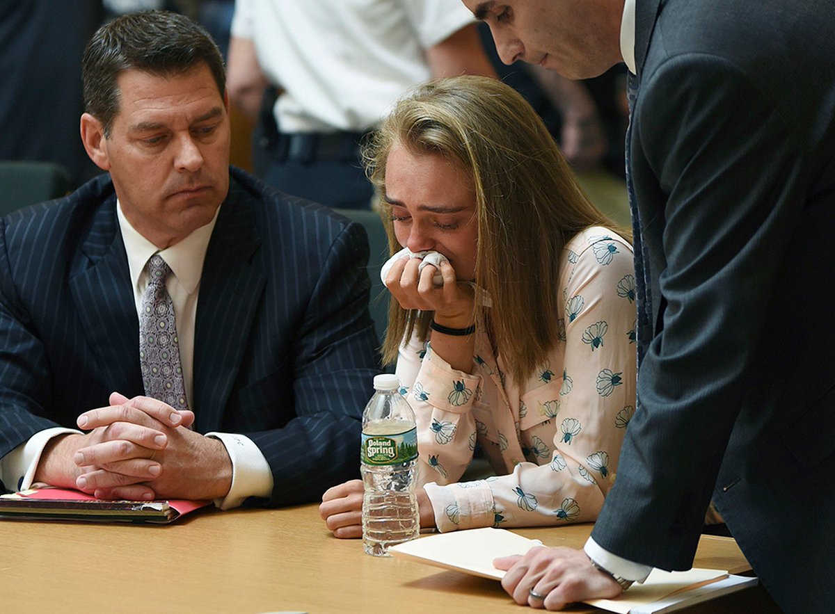 telegramdotcom's tweet photo. Today: Michelle Carter to be sentenced in teen texting suicide case https://t.co/mkbMYkMa9U #teentexting https://t.co/S6Vzn3fD1F
