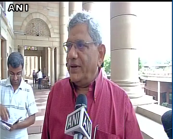 ANI's tweet photo. Clear confirmation BJP has come to power in #Bihar that lynching & mob violence happened as soon as BJP came back in state govt: S Yechury https://t.co/E0IKidTYsa
