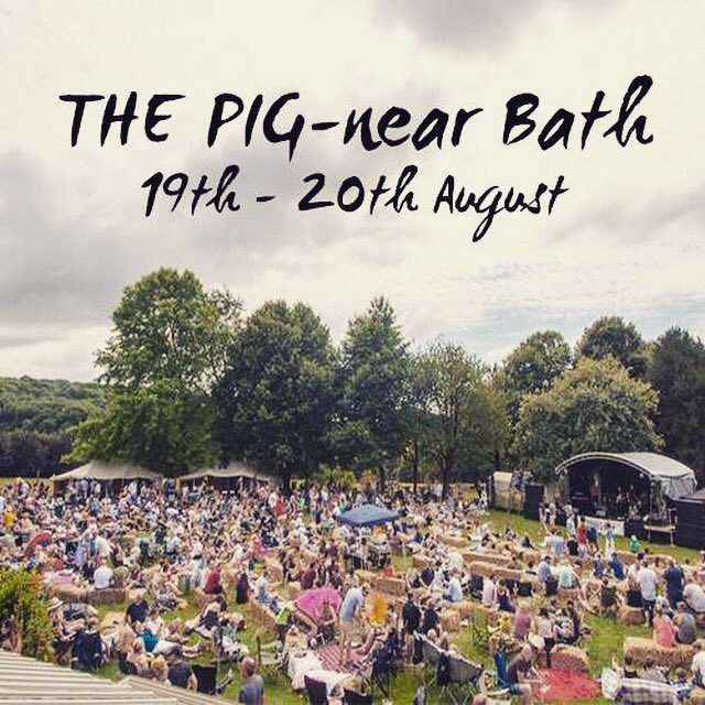 In just over 2 weeks we'll be at <a href="/The_Pig_Hotel/">THE PIG</a> -near Bath for a weekend of feasting, fun &amp; some seriously good music! 🎶Tickets online now!