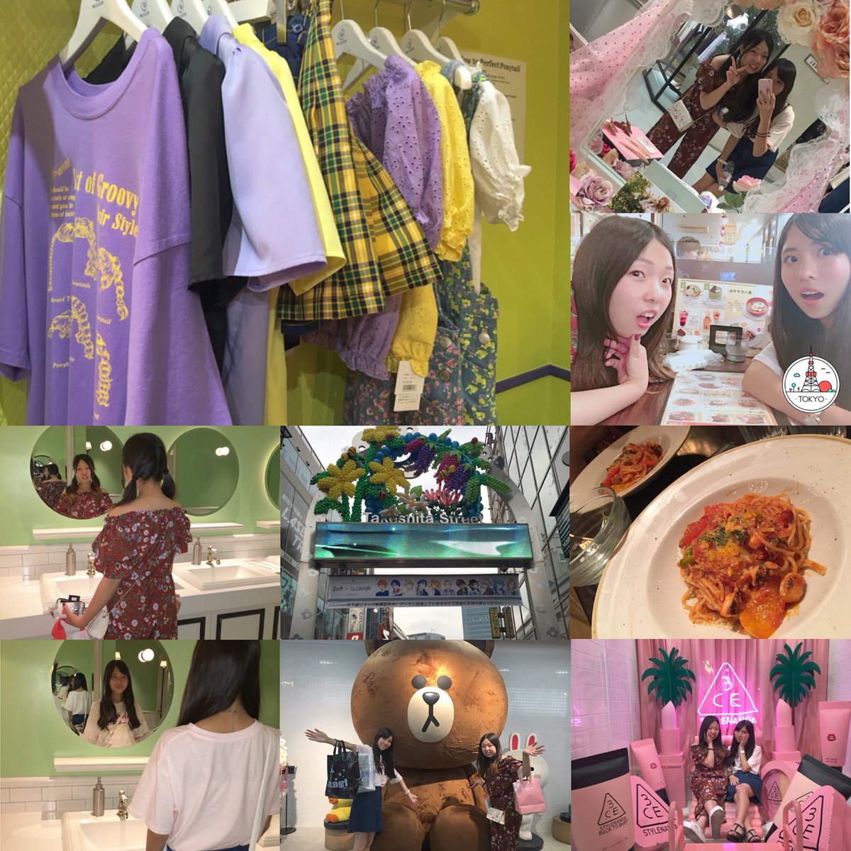 _nao22_'s tweet photo. 7.30~8.2

東京旅行📍

1日目わ、お台場やらアメ横やらスカイツリーやら
2日目わ、渋谷やら原宿やら行けてもうなんか幸せでした。
念願の原宿の3ceにも行けて満足です⭕️
夜行バスでも楽しかったです、でも夜行バスで寝るともう首が痛い…
とりあえず楽しかった、らなありがと♡ https://t.co/RGDpn0triN