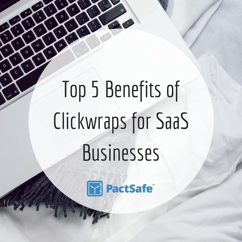 PactSafe's tweet photo. 5 benefits that #clickwraps have for #SaaS businesses https://t.co/Jd3aV5Fpkd https://t.co/mmNW0UDCop
