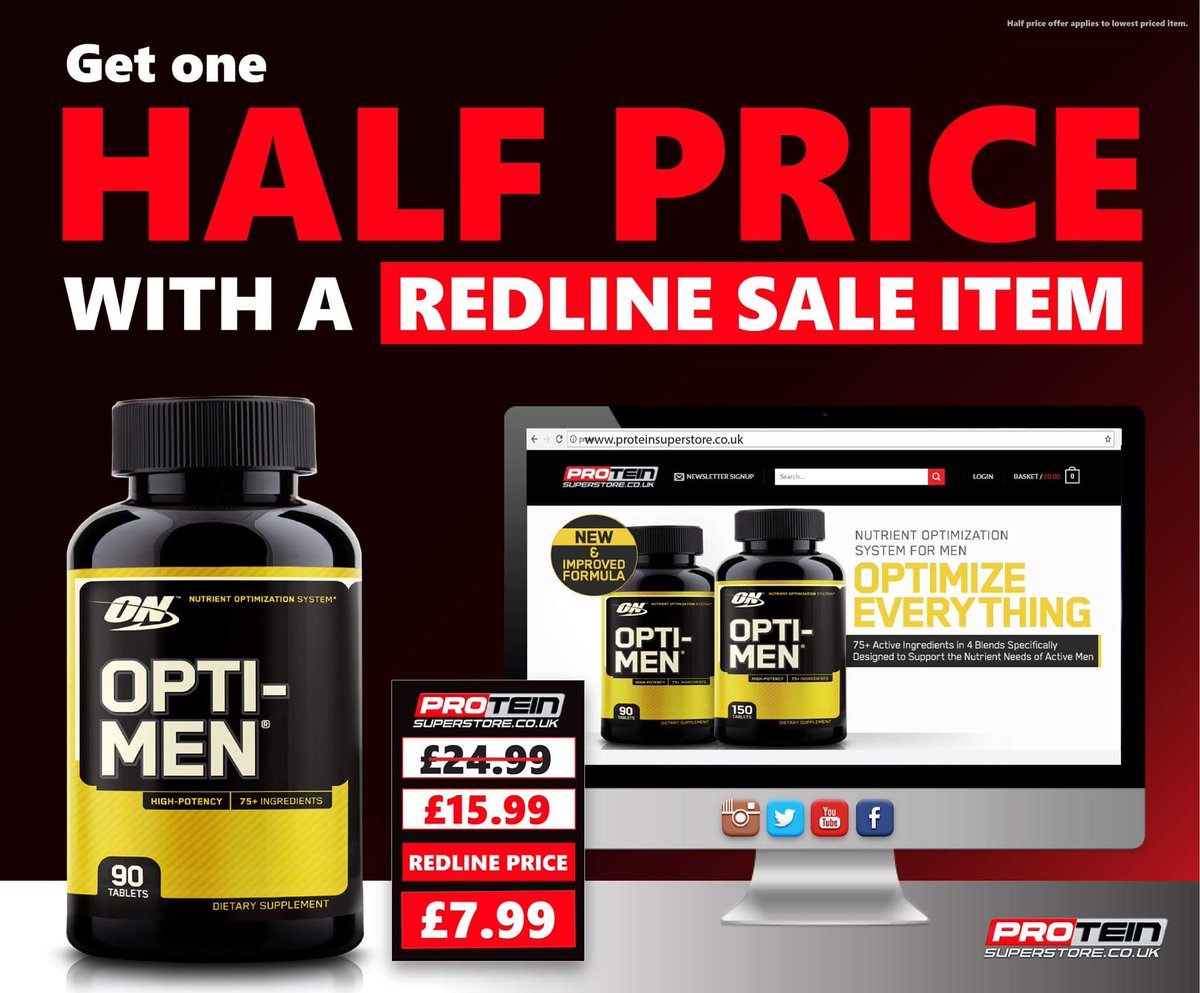 Find this &amp; many other amazing deals at all Protein Superstore branches! #TeamPSS #OptimumNutrition #OptiMen #Supplements #Vitmains #Health