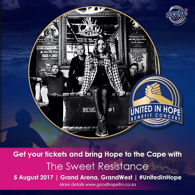 We are at the Grand Arena on Saturday! So ready for this one! #unitedinhope benefit concert with <a href="/GoodHopeFM/">Good Hope FM</a>