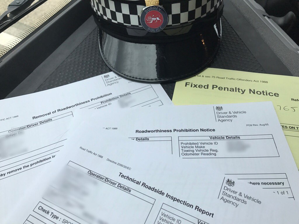 Bad day got worse for this driver!

Already prohibited and fined by the <a href="/DVSAgovuk/">Driver & Vehicle Standards Agency</a> this morning, after fixing issues and having prohibition…