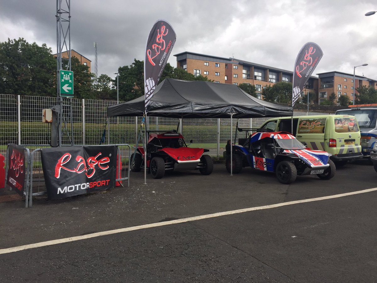 rage_motorsport's tweet photo. All set up ready for rehearsal for this afternoon #ignitionglasgow  #ragebuggy https://t.co/Ty2suh6ame