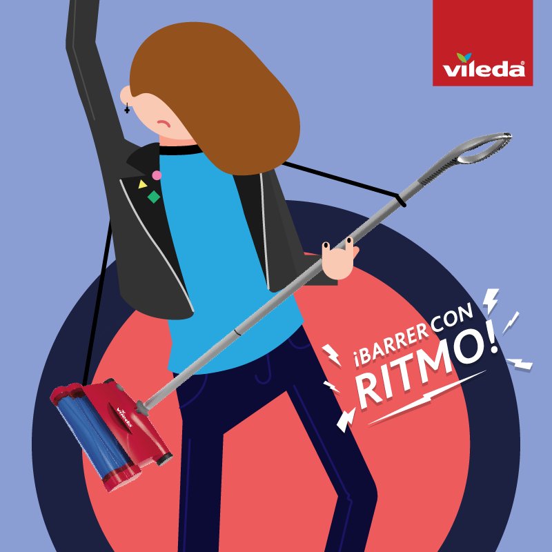 Su nuevo sistema de barrido te gustará tanto que ¡no querrás soltarla nunca! Y tú, ¿qué cantas cuando barres?