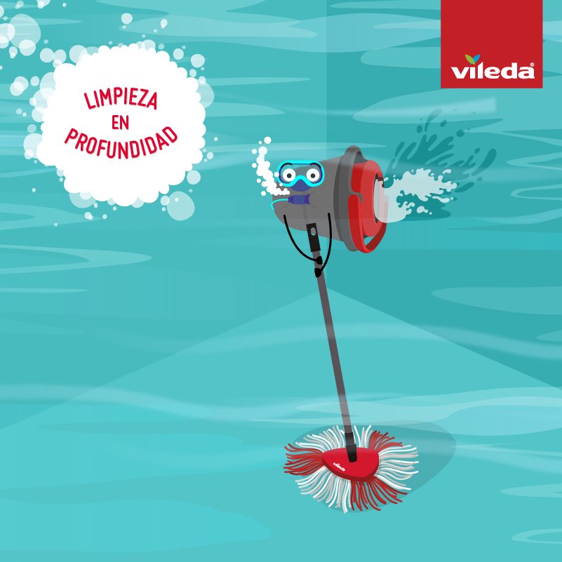 En vacaciones reservamos un par de días para limpiar a fondo, pero con Vileda Turbo solo se necesitan unas horas.
