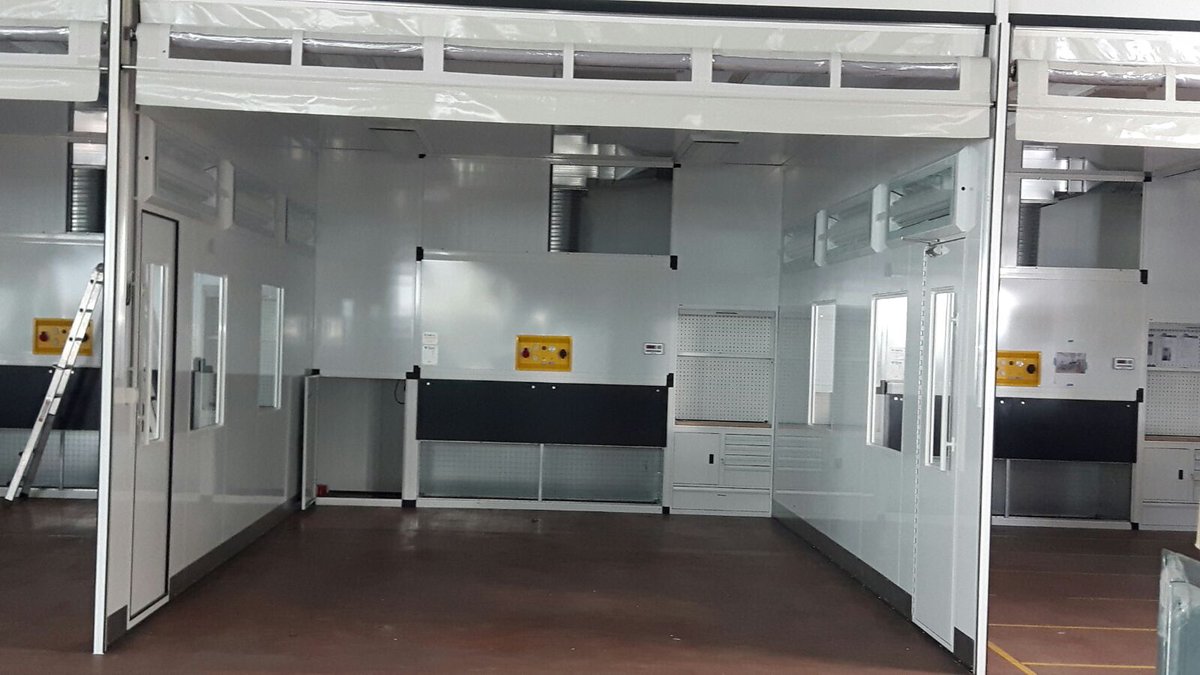 Rowitkampen's tweet photo. Kw 31 Projekt #Frisch GmbH in #Forstinning in der Bauphase. #Rowit #Kampen #Spritzkabine #spuitcabine #Spraybooth #Lackieranlagen https://t.co/wIEHL5KUKQ