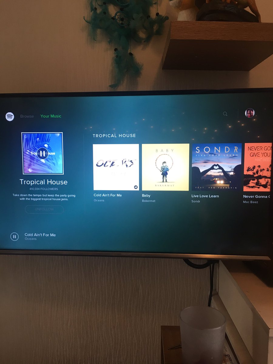 My life has been made with <a href="/Spotify/">Spotify</a> on my tv 🎧