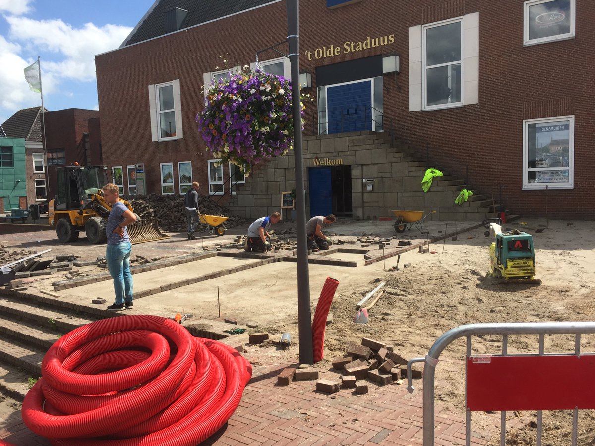 De eerste steentjes worden al weer gelegd. - Breman.net breman.net/de-eerste-stee…