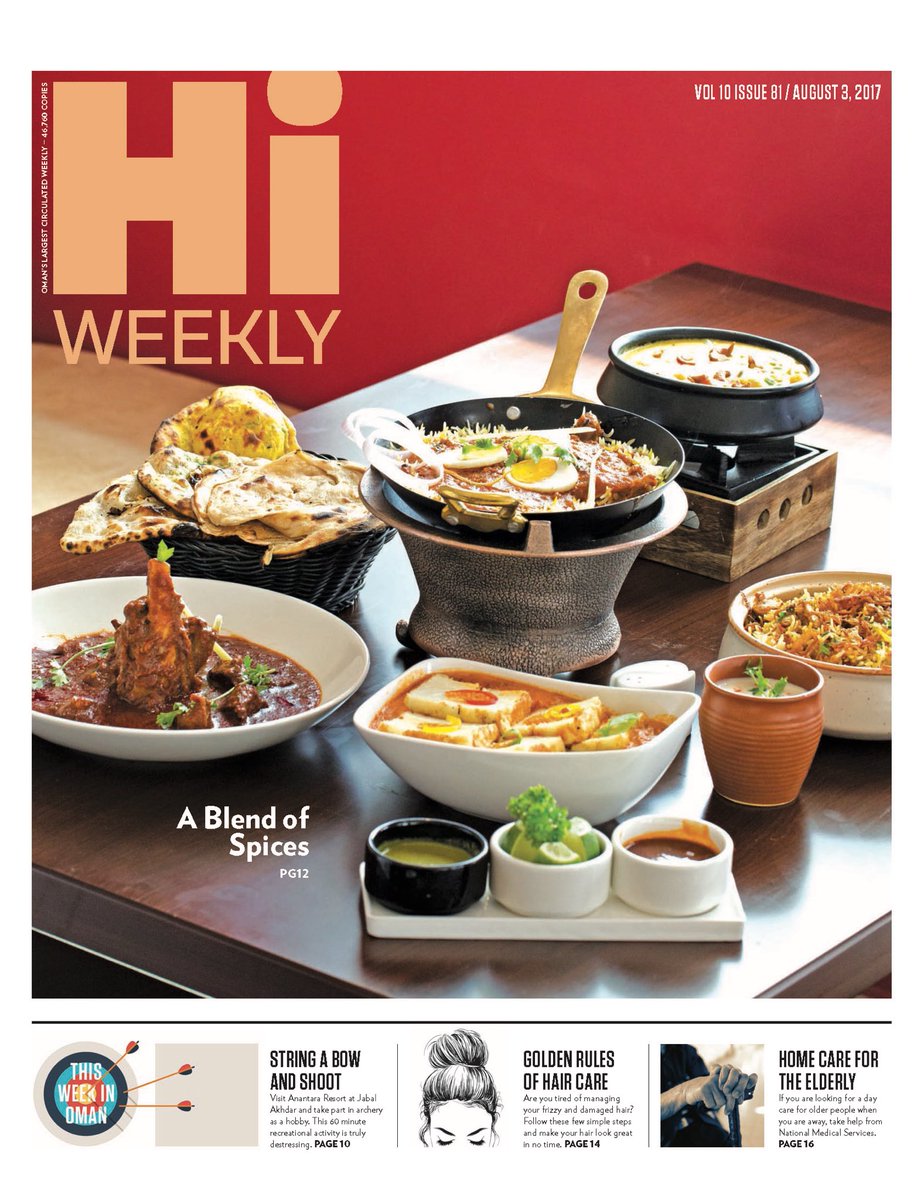 HiWeekly_Oman's tweet photo. It's Thursday! Grab your copies! Happy reading. https://t.co/rtASZqW0yG