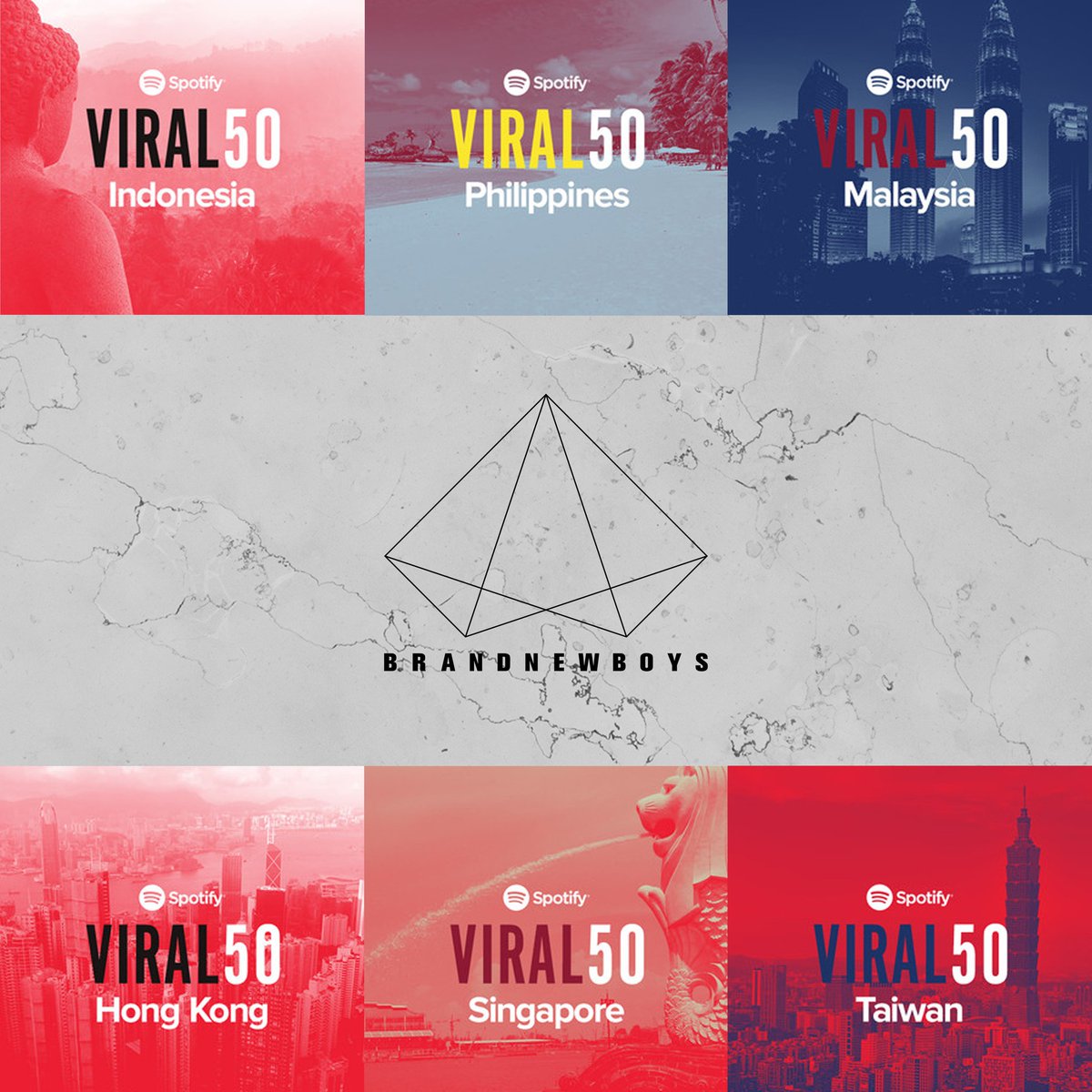 bnmboysofficial's tweet photo. [MXM] ‘GOOD DAY’ is TOP10 on Viral 50 Indonesia, Philippines, Malaysia, Hong Kong, Singapore, Taiwan! Thank you guys for the support! https://t.co/v16xLeRPD8