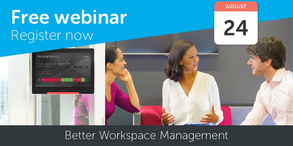 Attend a live #CondecoWebinar on August 24 discussing solutions to save time, costs &amp; optimize corporate real estate bit.ly/2hnQXe8