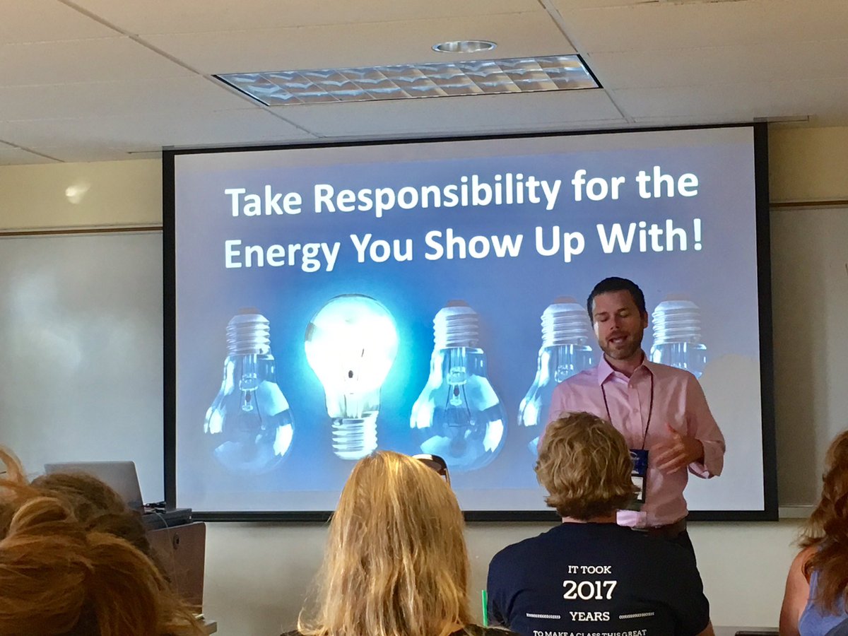 Kicking of the last day of my Institute Experience with Justin Patton #IOMeducates