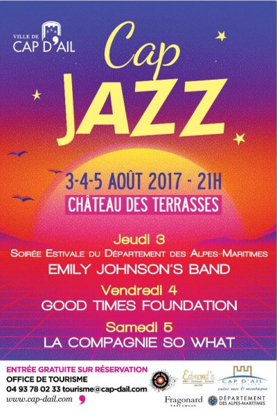 VisitCotedazur's tweet photo. Venez vibrer lors du #CapJazz à @capdailofficiel #CotedAzurFrance ! + d'infos : https://t.co/z8Ke5DvqW0 https://t.co/nhGYBwQ5fE